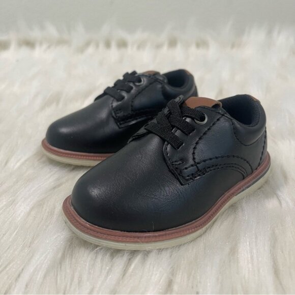 Max + Jake Lil Oscar Oxford Boys Black Shoes Size 6M! - Picture 9 of 9